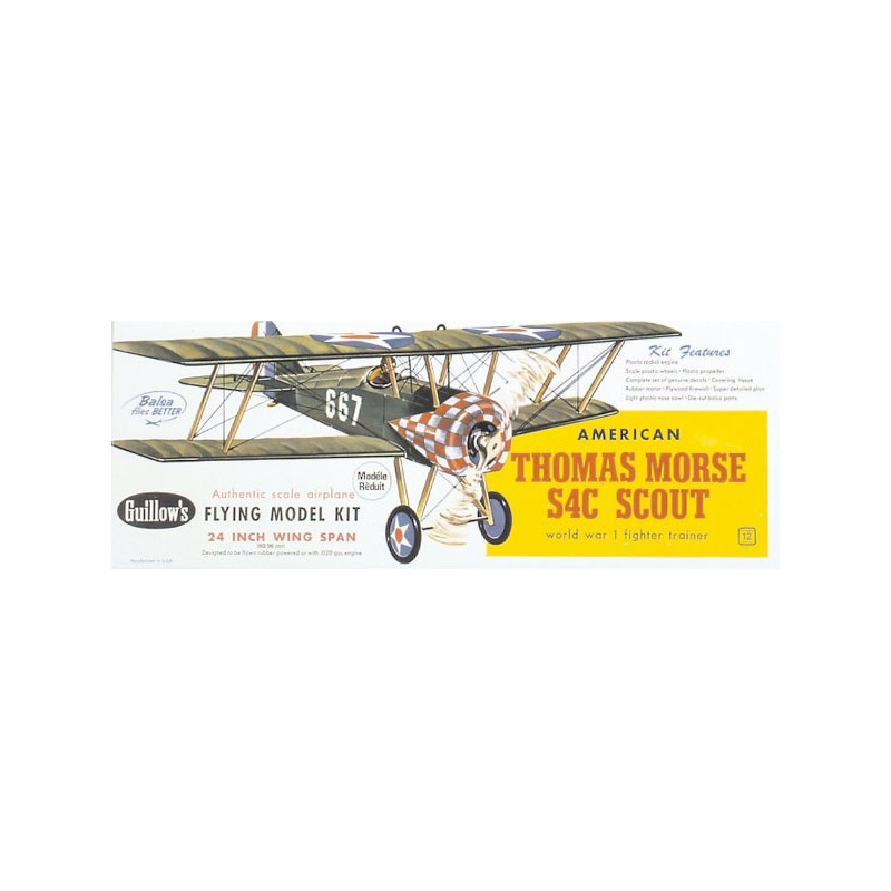 Kostenloser Radio -freies Flugflugzeug Thomas Morse Scout | Scientific-MHD