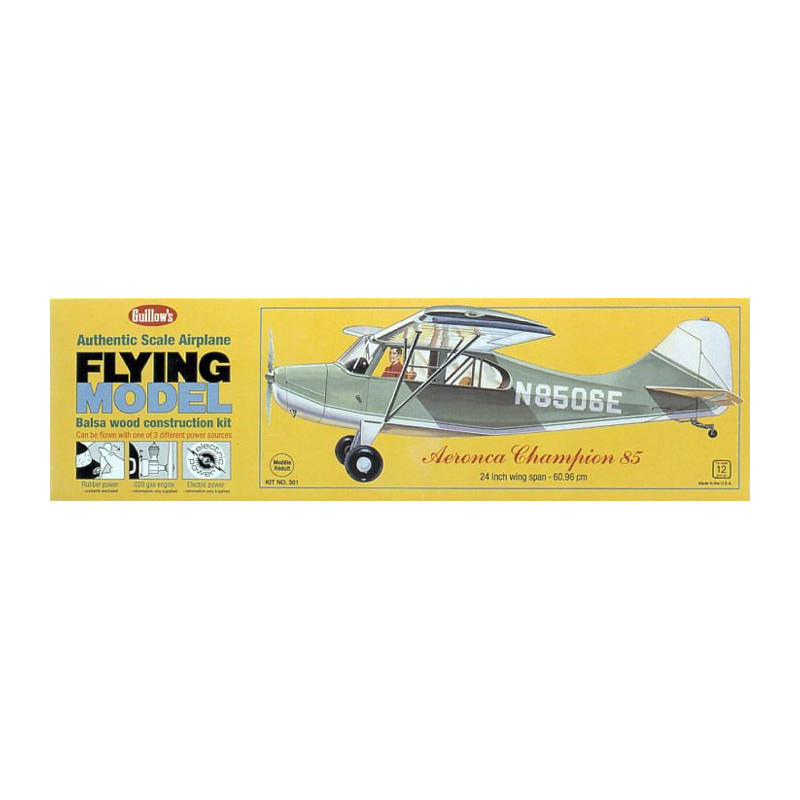 Draft -freier Flugflugzeug -Aeronca -Champion | Scientific-MHD