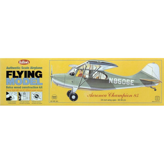 Draft -freier Flugflugzeug -Aeronca -Champion | Scientific-MHD