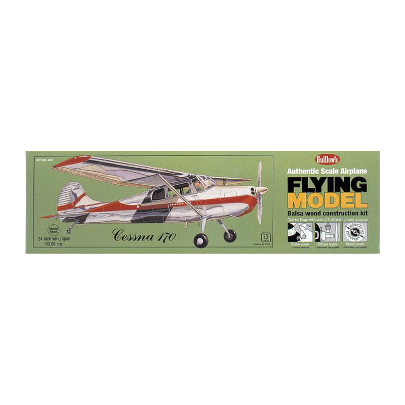 Radio -freie Flugflugzeuge Cessna 170 | Scientific-MHD
