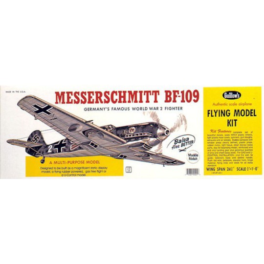 Freifreie Freiflugflugzeug Messerschmitt BF-109 Freifreie Freiflugflugzeug Messerschmitt BF-109 | Scientific-MHD