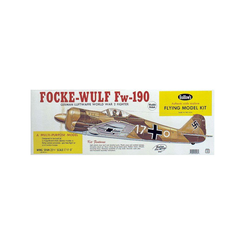 Free Free Free Flight Flugzeug Focke Wulf FW-190 | Scientific-MHD