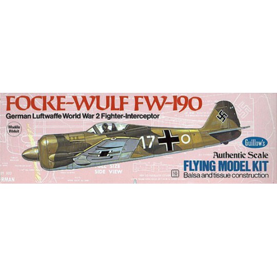 Free Free Free Flight Flugzeug Focke Wulf FW-190 | Scientific-MHD