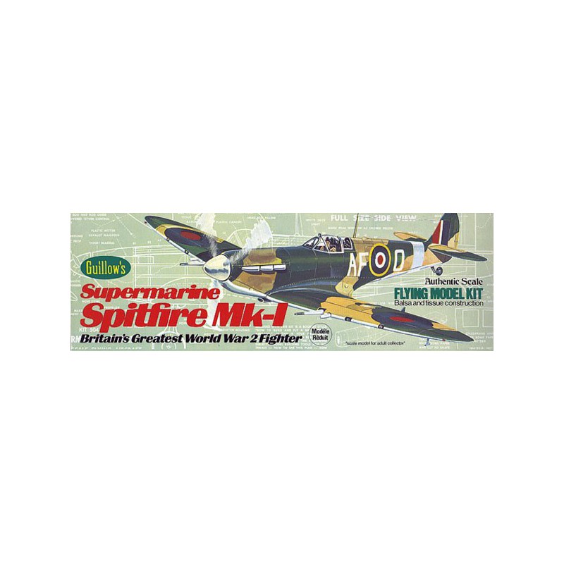 Spitfire Free -Feed Free Flight Aircraft | Scientific-MHD