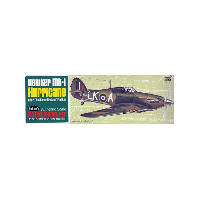 Hawker Hurricane Radio -freies Flugflugzeug | Scientific-MHD