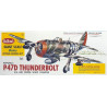Kostenloses funkfreies Flugflugzeug P47-D Thunderbolt | Scientific-MHD