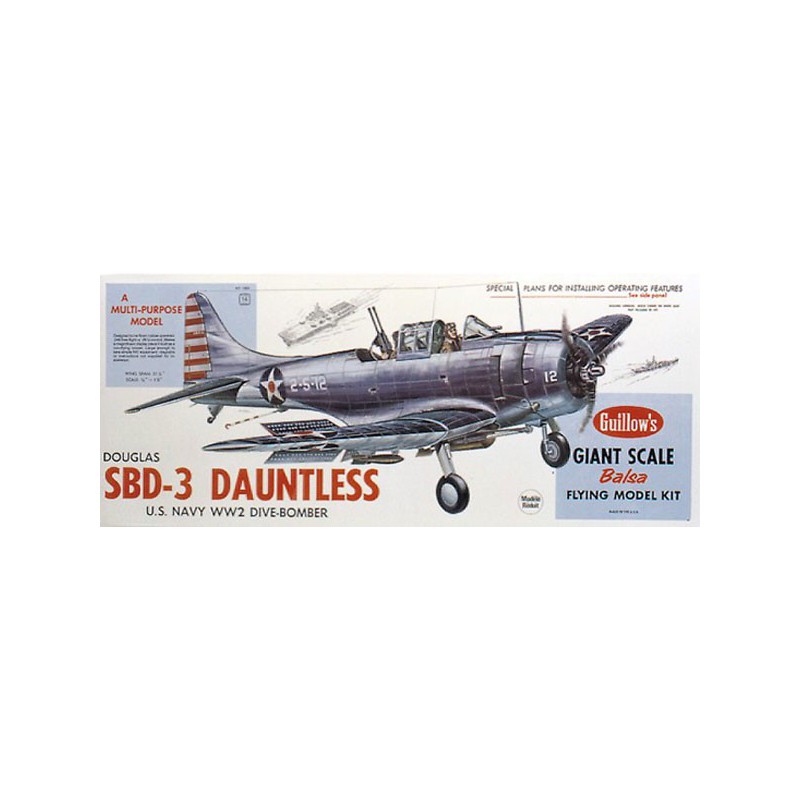 SBD-3 Dauntless Free Radio kontrolliert | Scientific-MHD