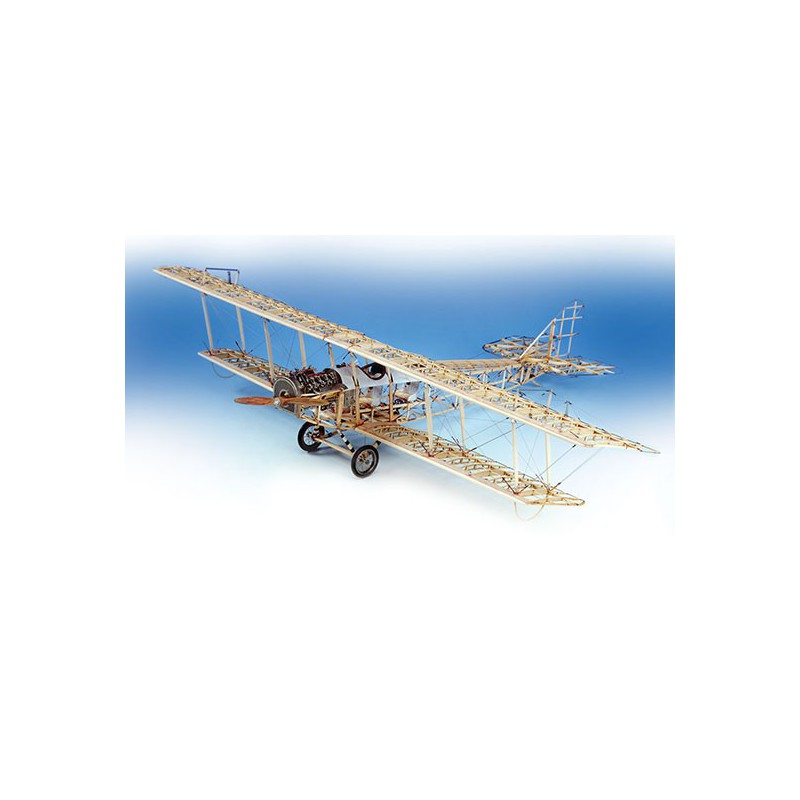 Holzflugzeugmodell Curtiss Jn-4d Jenny 1/16 | Scientific-MHD