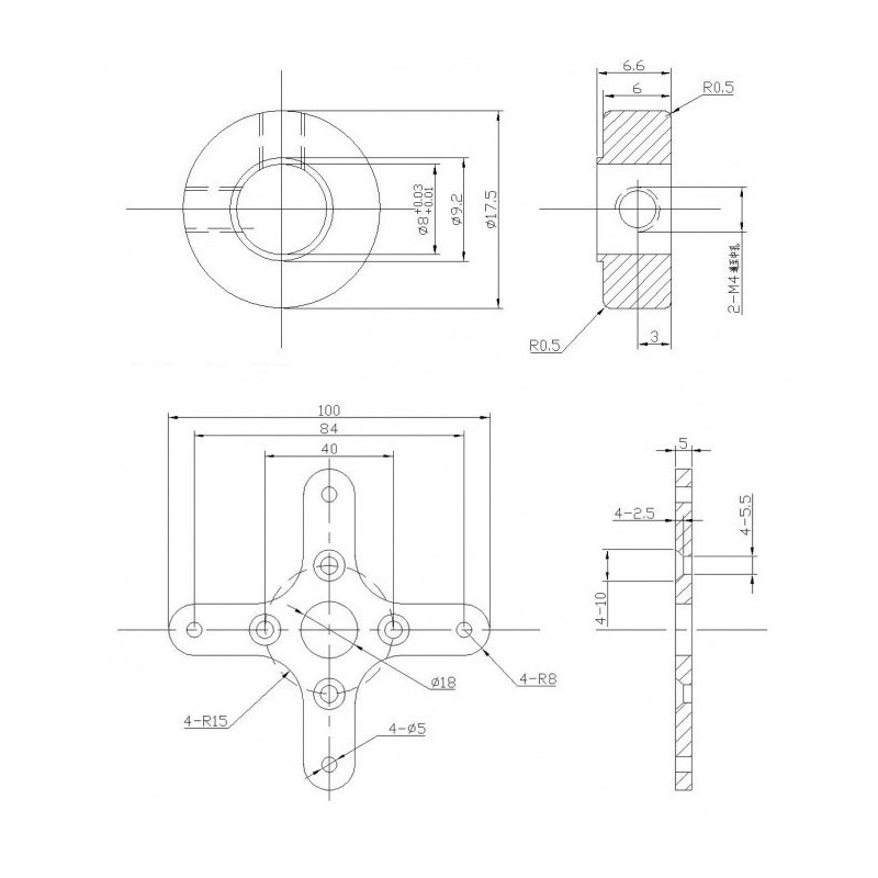 Elektromotor DM5330 Kv200 Motor | Scientific-MHD
