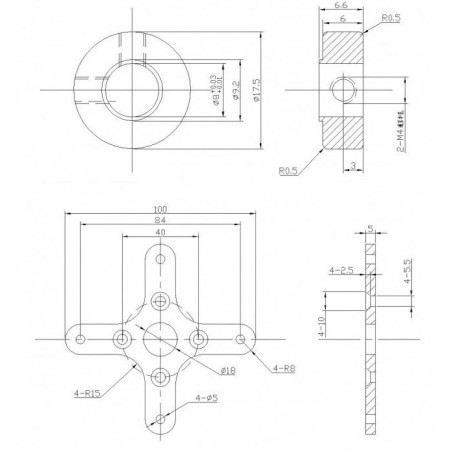 Elektromotor DM5330 Kv200 Motor | Scientific-MHD