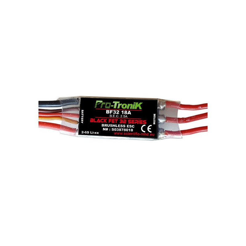 Radio-kontrollierte elektrische Motor BF32-18A Variator | Scientific-MHD
