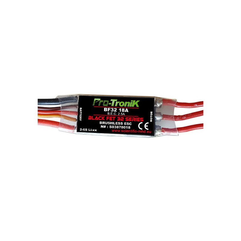 Radio-kontrollierte elektrische Motor BF32-18A Variator | Scientific-MHD