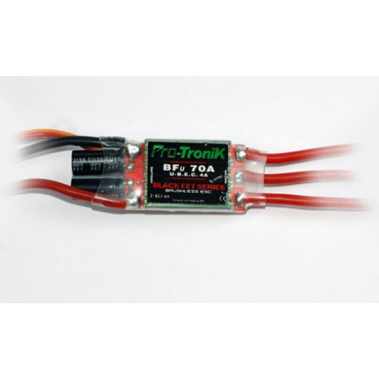 Radio-kontrollierte Elektromotorantrieb BF70A U-Be 4A | Scientific-MHD