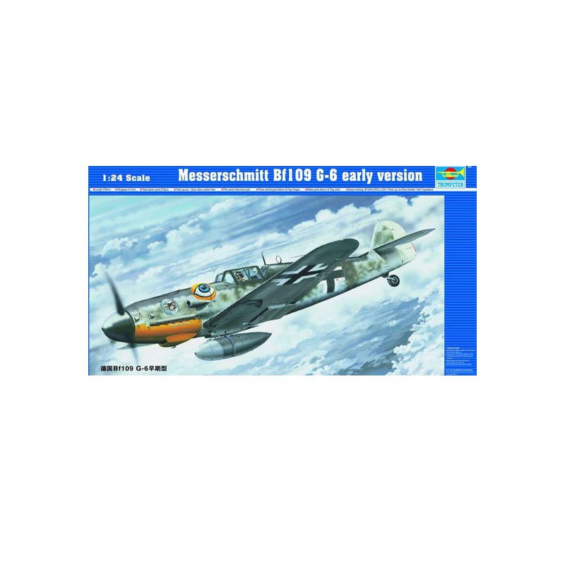 Messerschmitt BF109 G-6 Plastikebene Modell | Scientific-MHD