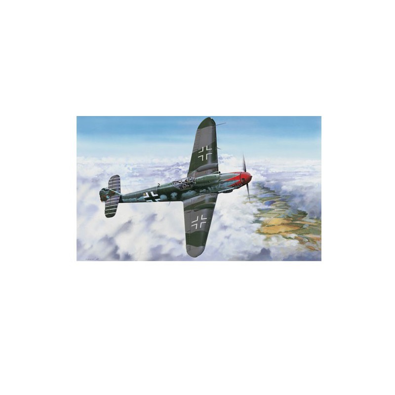 Messerschmitt BF109 K-4 Kunststoffebene Modell | Scientific-MHD