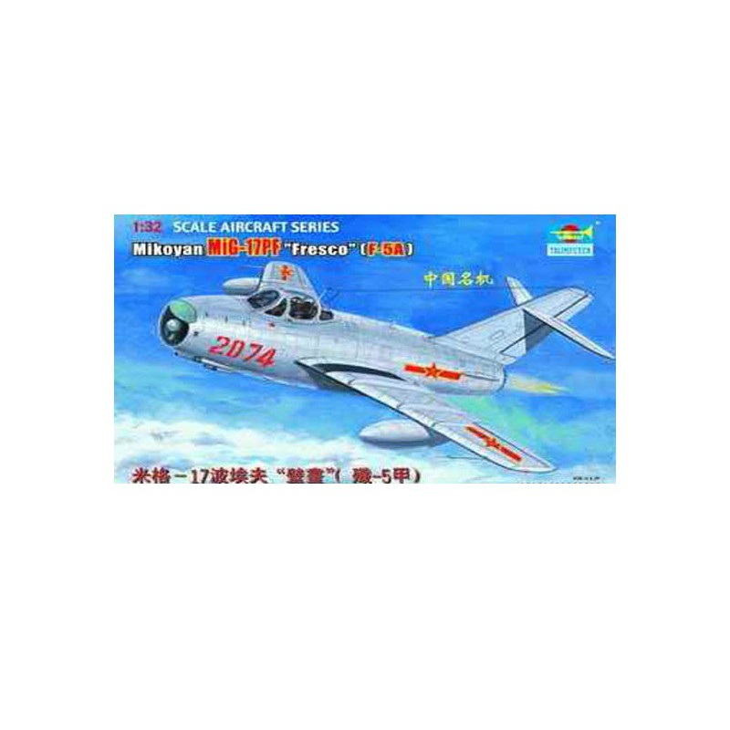 MIG-17PF Plastikflugzeugmodell "Fresko" | Scientific-MHD