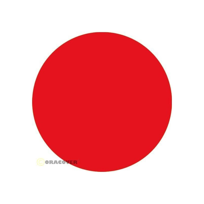 ORACOVER ORACOVER rotes Fluo transparent 2m | Scientific-MHD