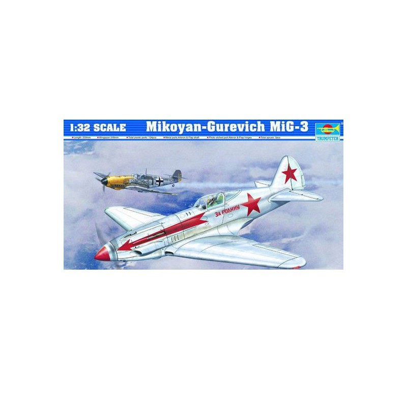 MiG-3-Kunststoffebene Modell | Scientific-MHD