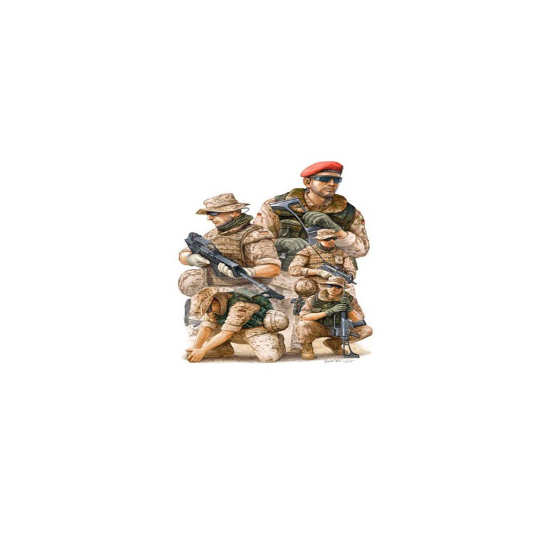 ISAF -Soldaten in Afghanistan Figurine | Scientific-MHD
