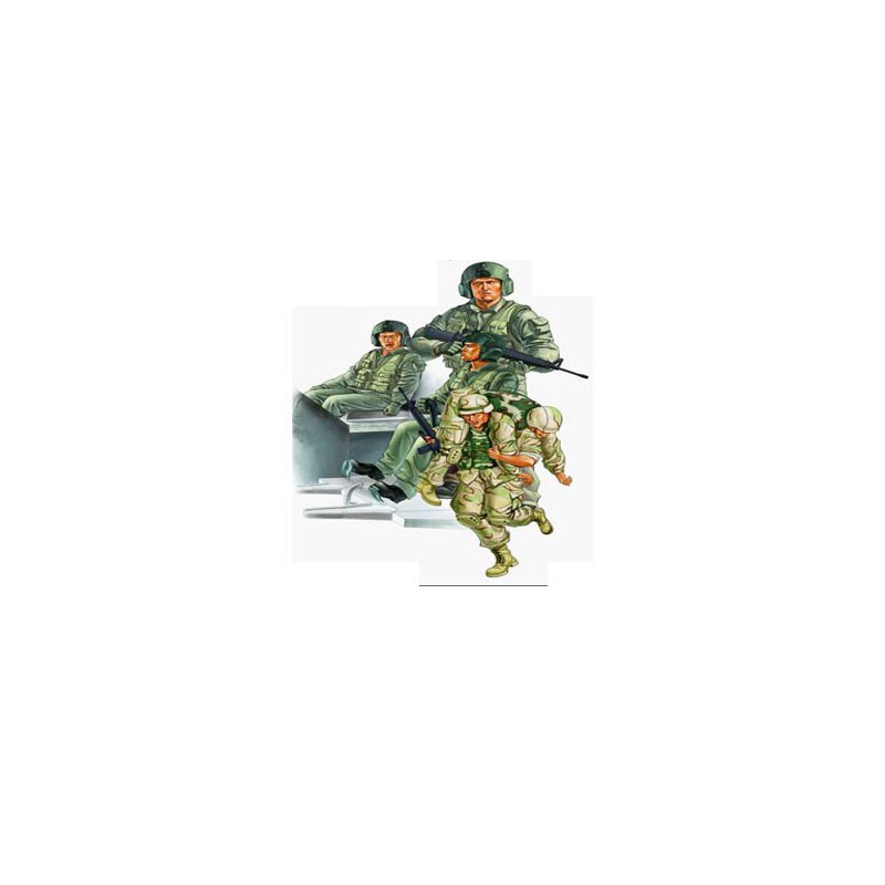 Moderne US Army CH-47d Infanterie-Crew Figur | Scientific-MHD