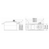 Servos für Funksteuerung PTK Servo Digital 8812TG-D 12K | Scientific-MHD