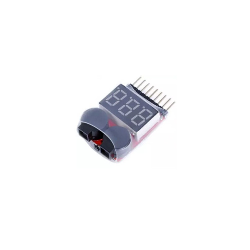 Lipo ACCCA für PEEPO-Radio-kontrollierte Geräte, Li-PO 8S + Alarm-Tester | Scientific-MHD