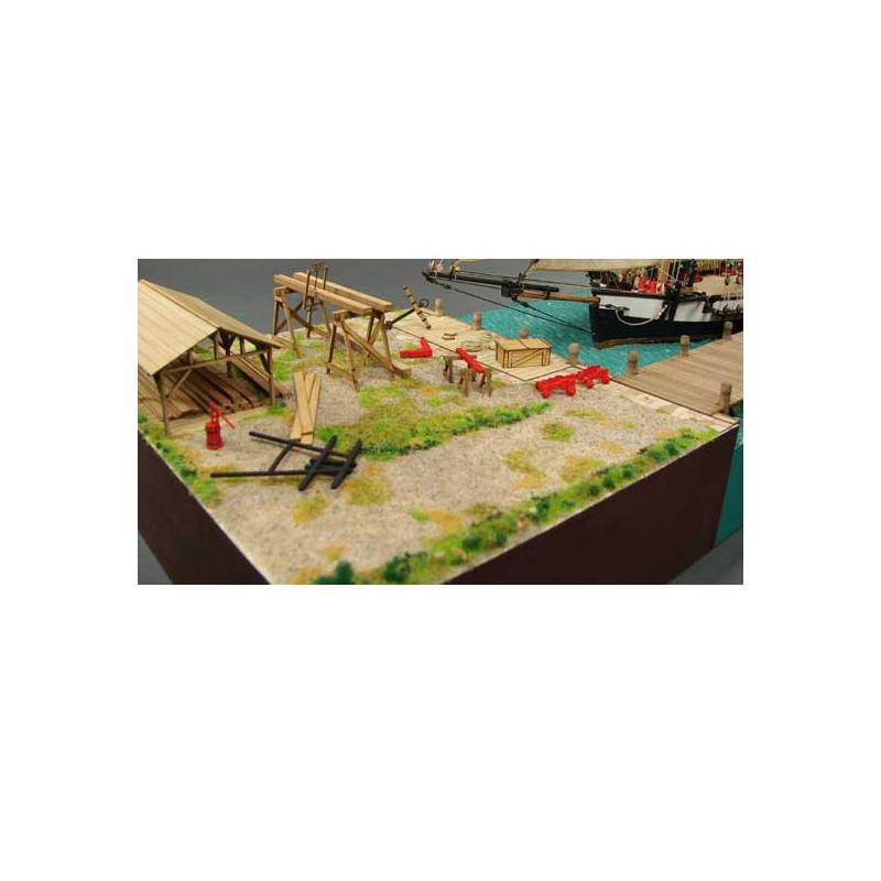 Quai Baltimore 780 Echogebäude. 1/72 | Scientific-MHD