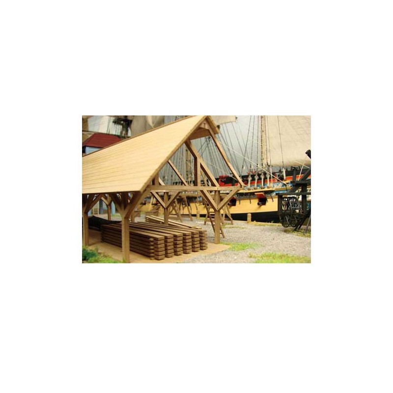 Bauen von Quai Chatam 1780 Ech. 1/72 | Scientific-MHD