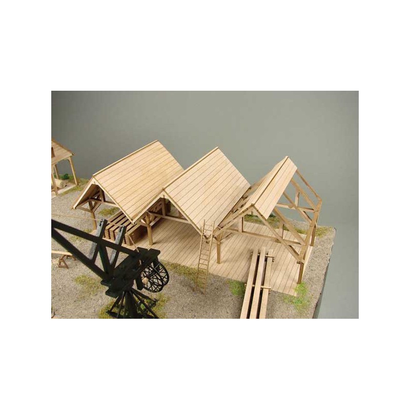 Bauen von Quai Chatam 1780 Ech. 1/72 | Scientific-MHD