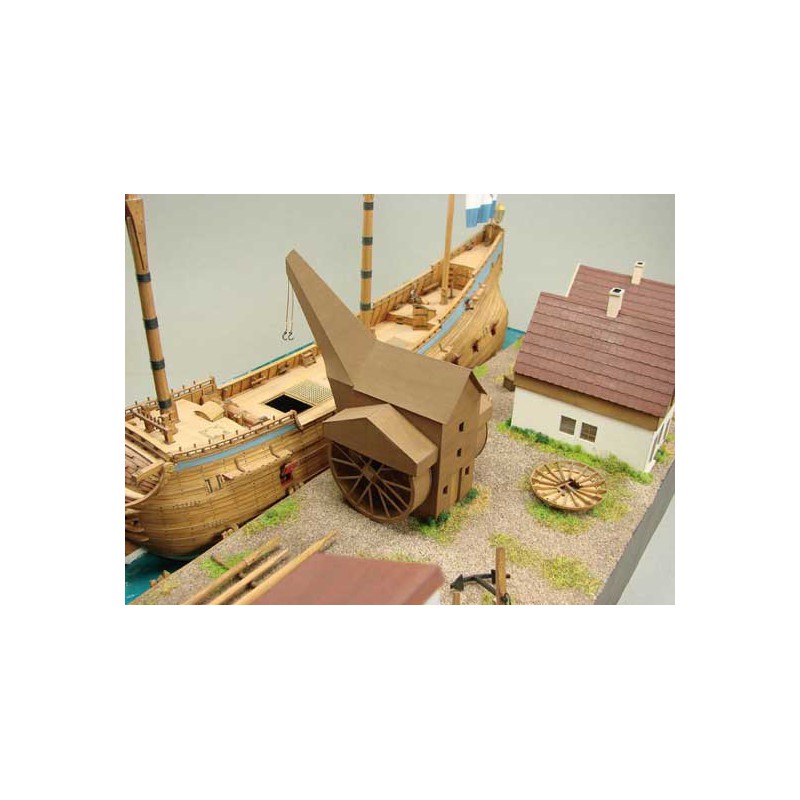 Gebäude Quai Amsterdam 1627 Ech. 1/96 | Scientific-MHD