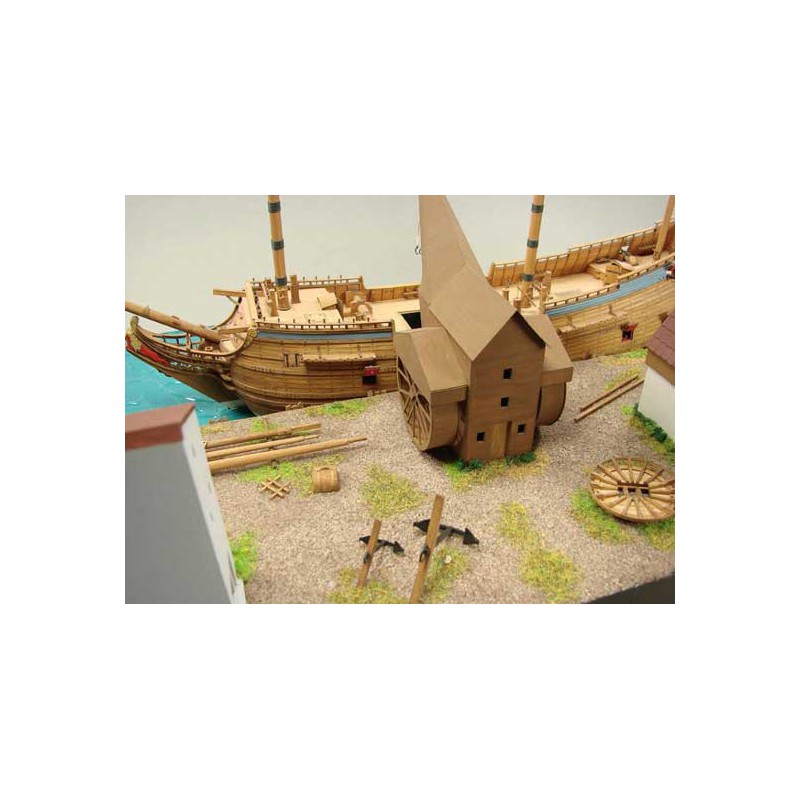 Gebäude Quai Amsterdam 1627 Ech. 1/96 | Scientific-MHD