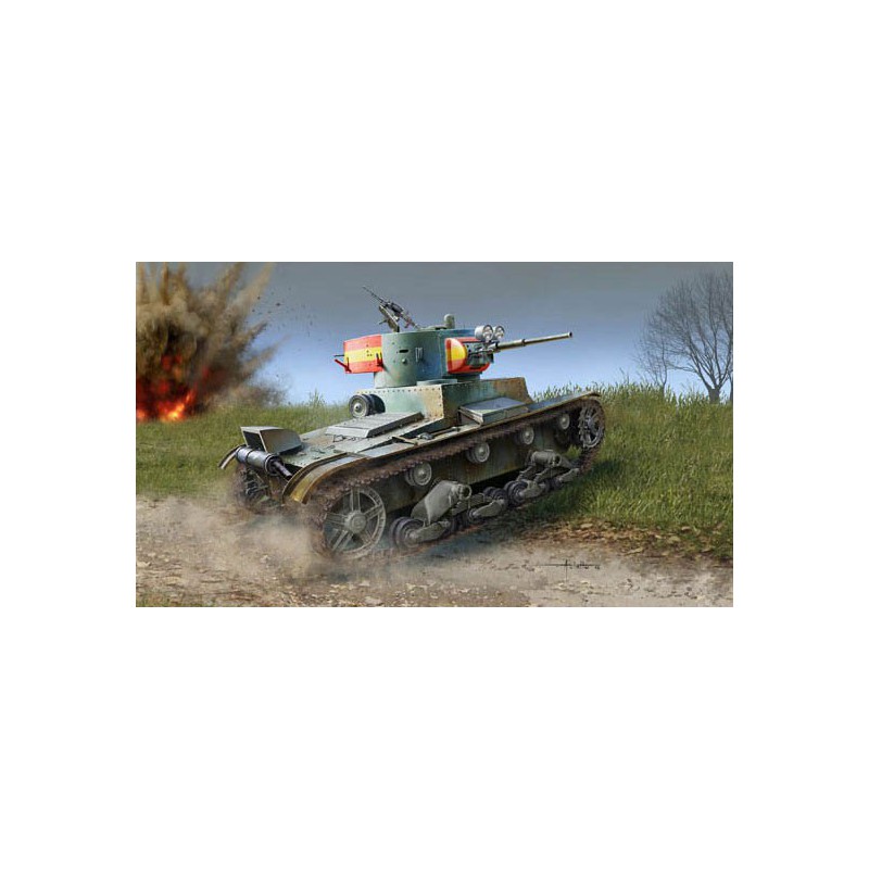 Sowjetischer T-26 Plastik Charquet T-26 1936/37 1/35 | Scientific-MHD