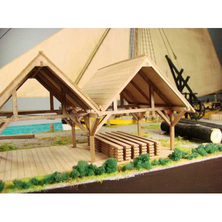 Gebäude Quai Dover 1777 Ech. 1/72 | Scientific-MHD