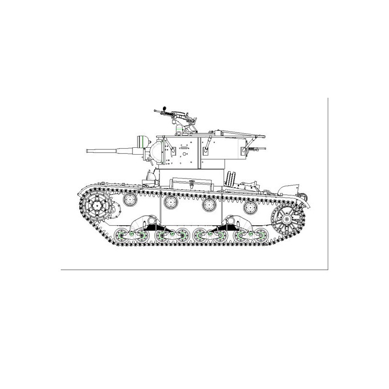 Sowjetischer T-26 Plastik Charquet T-26 1936/37 1/35 | Scientific-MHD