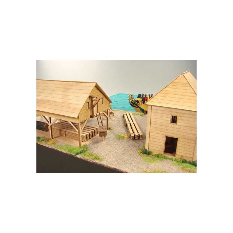 Bauen von Quai Chatam 1754 Ech. 1/96 | Scientific-MHD