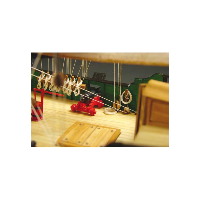 Berbice statisches Boot 1780 Ech. 1/72 | Scientific-MHD