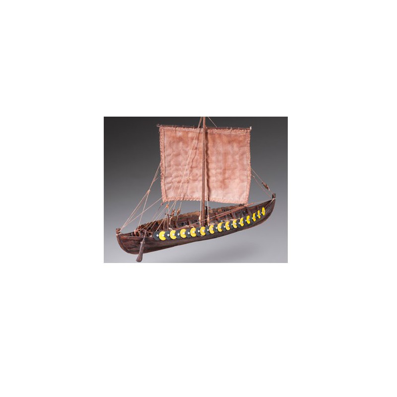 Viking Gokstad statisches Boot 1/72 | Scientific-MHD