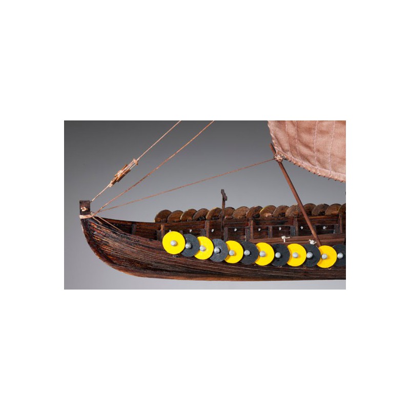 Viking Gokstad statisches Boot 1/72 | Scientific-MHD