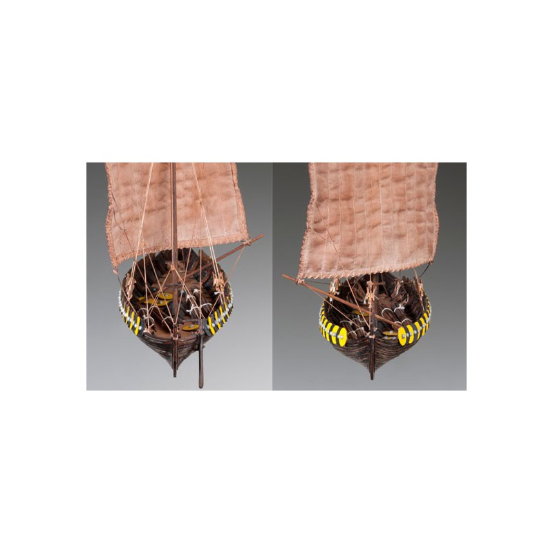 Viking Gokstad statisches Boot 1/72 | Scientific-MHD