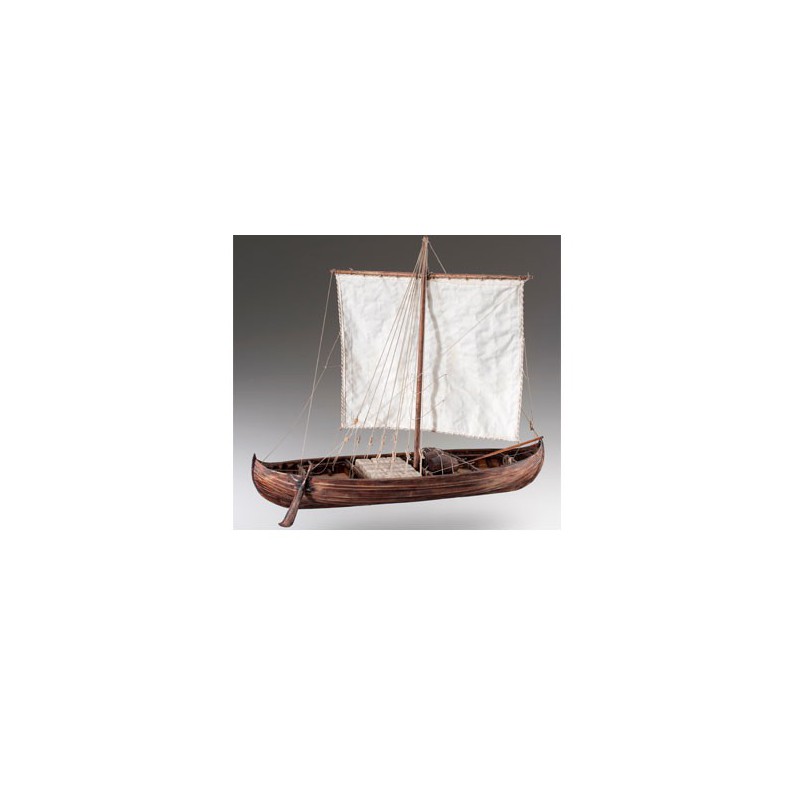 Viking Knarr statisches Boot 1/35 | Scientific-MHD