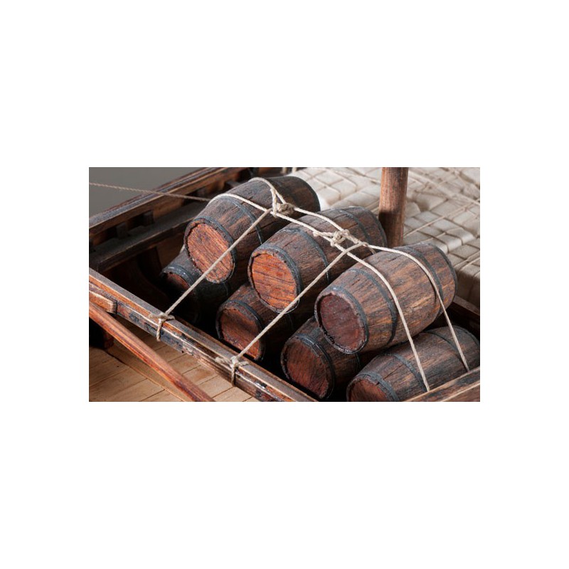 Viking Knarr statisches Boot 1/35 | Scientific-MHD