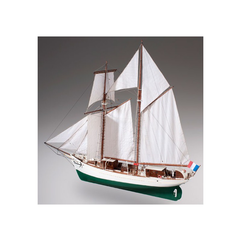 Statisches Boot Die schöne Henne 1/50 | Scientific-MHD