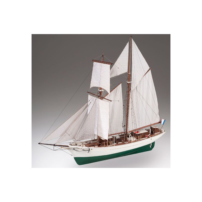 Statisches Boot Die schöne Henne 1/50 | Scientific-MHD