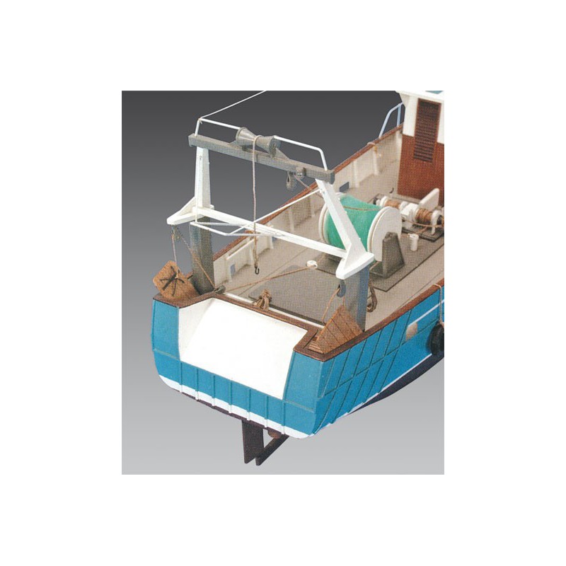 Radiocheted Electric Boat Bouognes ETAPLES RC 1/20 | Scientific-MHD