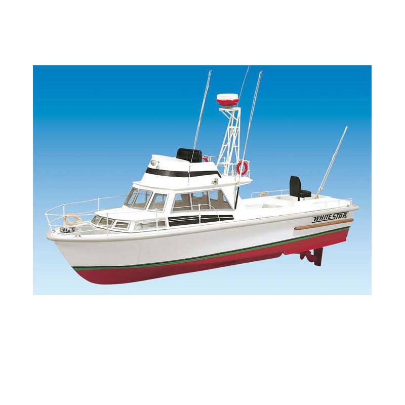 White Star RC 1/15 Radio -kontrolliertes Elektroboot | Scientific-MHD