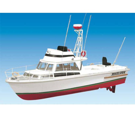 White Star RC 1/15 Radio -kontrolliertes Elektroboot | Scientific-MHD White Star RC 1/15 Radio -kontrolliertes Elektroboot | Scientific-MHD