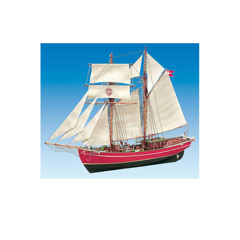 Statisches Boot Lilla Dan 1/50 | Scientific-MHD