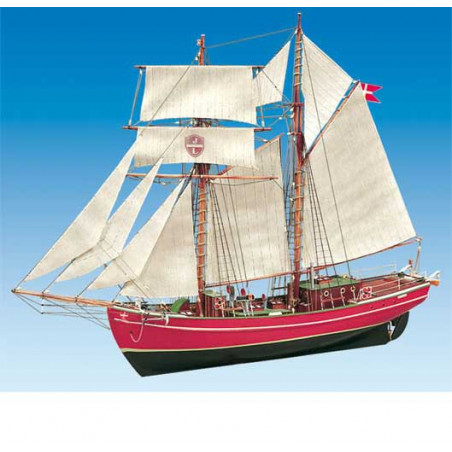 Statisches Boot Lilla Dan 1/50 | Scientific-MHD