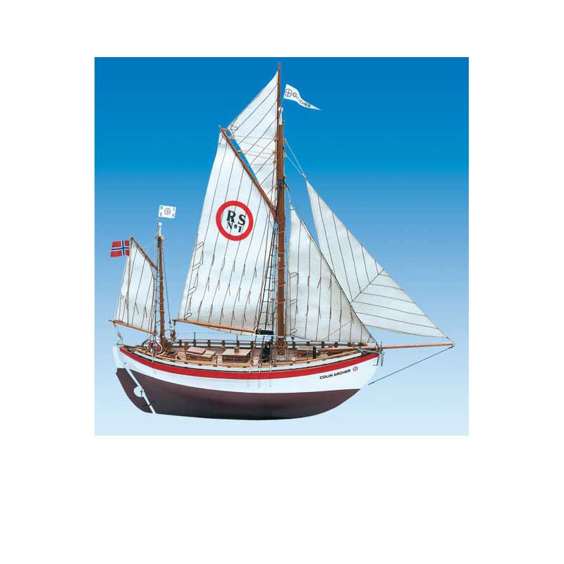 Statische Boot Colin Archer 1/40 | Scientific-MHD