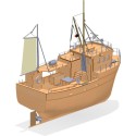 Elektrisches Boot Radio kontrollierte Jeanett Nordic Fishing Boat 1/25 | Scientific-MHD Elektrisches Boot Radio kontrollierte Jeanett Nordic Fishing Boat 1/25 | Scientific-MHD
